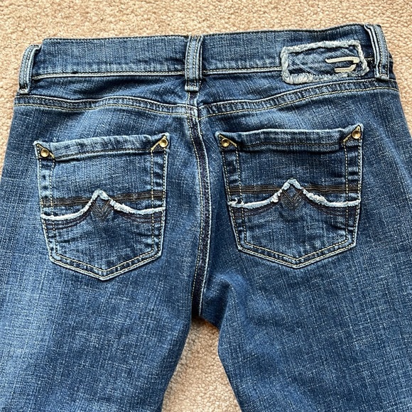 Diesel Bootcut Frayed Hem Jeans - Picture 5 of 10